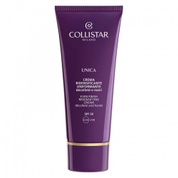 Collistar Unica Spf 30 - Crema Ridensificante Uniformante Décolleté E Mani 75 Ml