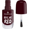 Essence gel nail polish - Smalto Unghie N. 12 Left me on red