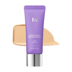 Missha M Perfect Cover Serum Bb Cream - Crema Colorata N. 25 warm beige