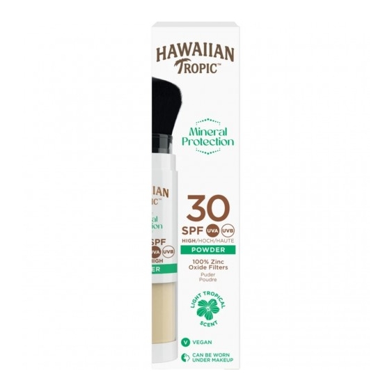 Hawaiian Tropic Mineral Brush SPF30 Protezione solare in polvere