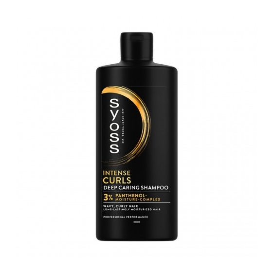 Syoss Deep Care Intense Curls - Shampoo Idratante per Capelli Mossi e Ricci 440 ml