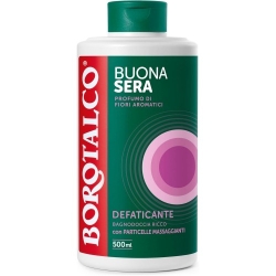 Borotalco Buonasera Defaticante - Bagnodoccia al Profumo di Fiori Aromatici 500 ml
