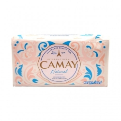 International Camy Natural - Saponette Solide Fragranza Bergamotto e Legno di Cedro 3 x 125 gr