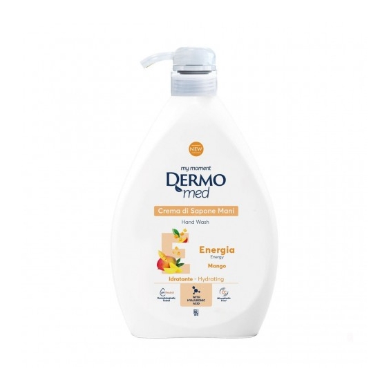 Dermomed Energia - Crema Di Sapone Mani 1000 ml