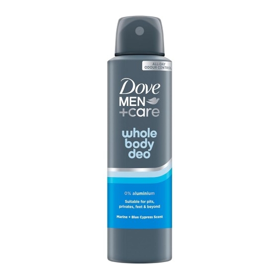 Dove Whole Body Deo Marine & Blue Cypress - Deodorante Spray 150 ml