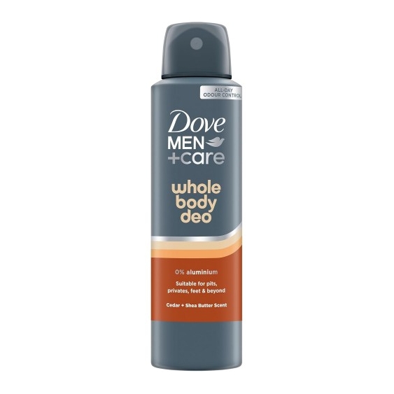 Dove Whole Body Deo Cedar + Shea Butter - Deodorante Spray 150 ml