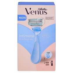 Gillette Venus Intimate - Rasoio Donna 1 Manico + 2 Lamette