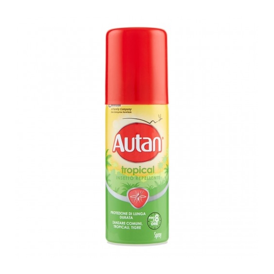 Autan Tropical - Spray Insetto Repellente per Zanzare 50 ml