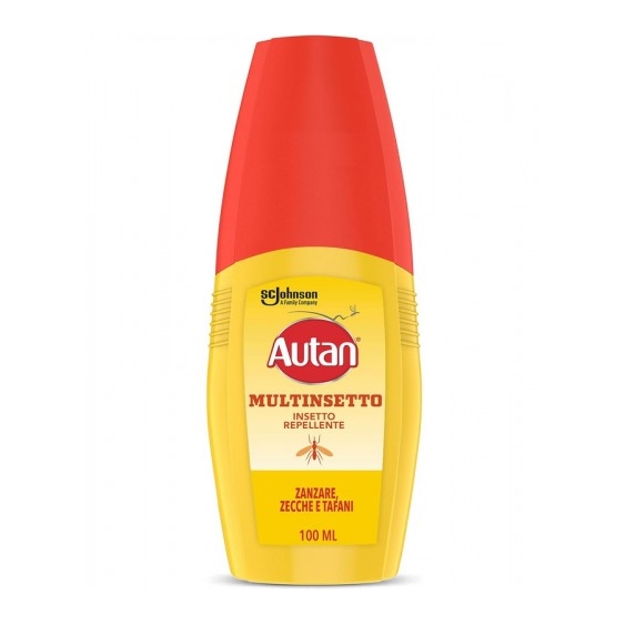 Autan Multinsetto Vapo Insetto Repellente E Antizanzare Comuni, Tigre, Zecche E Tafani 100 ml