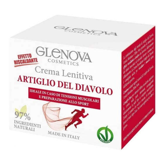 GLENOVA Cosmetics Crema Lenitiva Riscaldante All'artiglio del Diavolo 125 ml