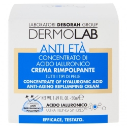 Dermolab Concentrato di Acido Ialuronico - Crema Anti Età Rimpolpante 50 ml