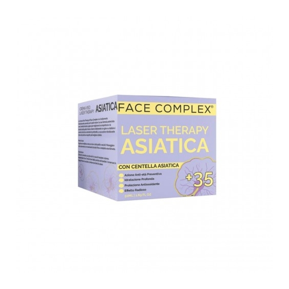 Face Complex Laser Therapy Asiatica +35 - Crema Viso Ricostituente Anti-Età 50 ml