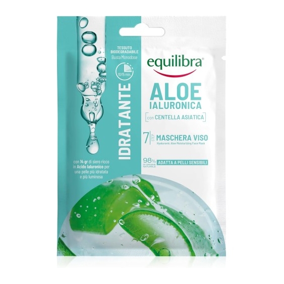 Equilibra Aloe Ialuronica - Maschera Viso Idratante