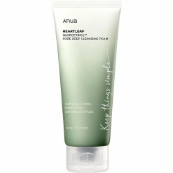 Anua Heartleaf Quercetinol - Schiuma Detergente Purificante Seboregolatrice 150 ml