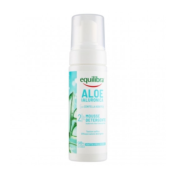 Equilibra Aloe Ialuronica - Mousse Detergente Purificante 150 ml