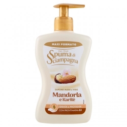 Spuma Di Sciampagna Mandorla E Karitè - Sapone Mani e Viso 430 ml