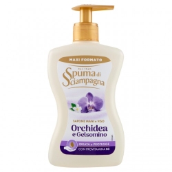 Spuma Di Sciampagna Orchidea e Gelsomino - Sapone Mani e Viso 430 ml