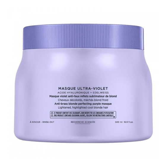 Kerastase Masque Ultra-Violet - Trattamento Intensivo Per Capelli Biondi 500 Ml