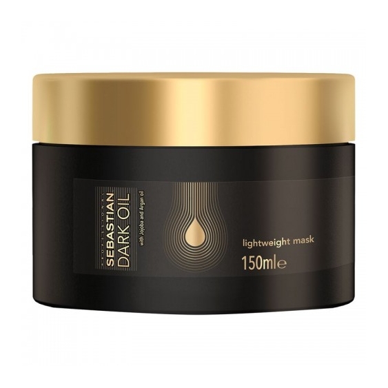 Sebastian Professional Dark Oil Lightweight Mask - Trattamento Nutriente 150 Ml