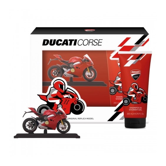 Ducati Corse - Shampoo & Shower Gel 200 Ml + Mini Moto