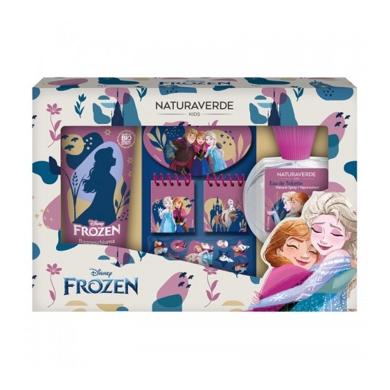 Naturaverde Frozen - Bagnoschiuma 100 Ml + Eau De Toilette 50 Ml + Accessori