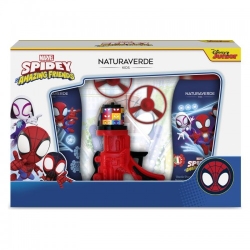 Naturaverde Marvel Spidey & Amazing Friends - Bagno Schiuma + Doccia Shampoo + Pistola Con Eliche