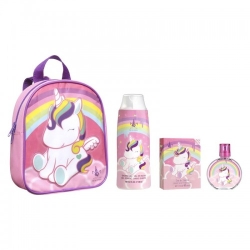 Disney Eau My Unicorn - Eau De Toilette 50 Ml Spray + Shower Gel 300 Ml + Zainetto