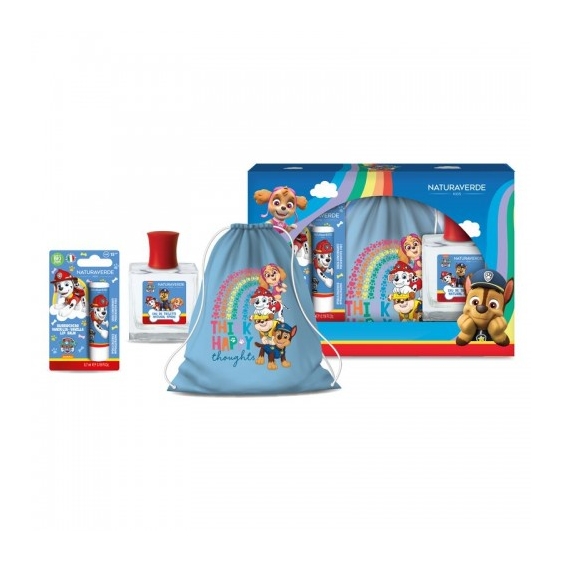 Naturaverde Paw Patrol - Eau De Toilette 50 Ml Spray + Balsamo Labbra + Zainetto