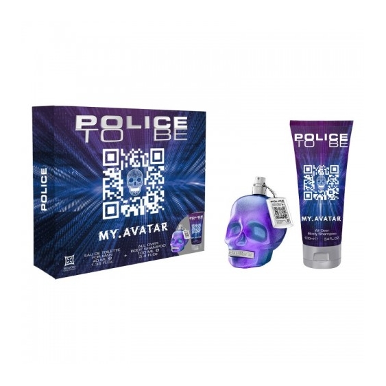 Police My Avatar - Eau De Toilette Uomo 40 Ml + All Over Body Shampoo 100 Ml