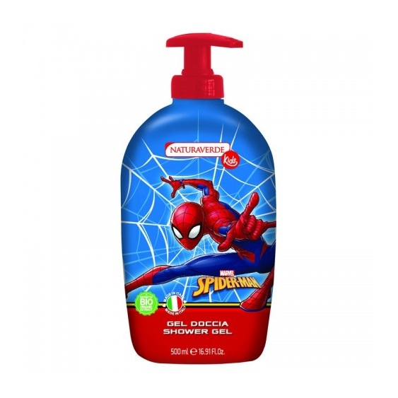 Naturaverde Marvel Spider-Man - Gel Doccia Per Bambini 500 Ml