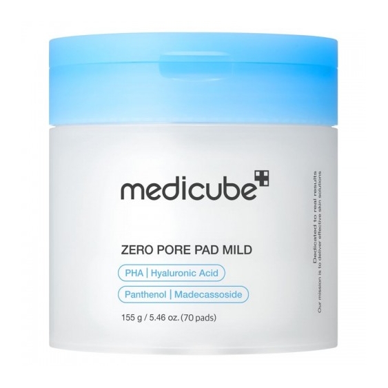 Medicube Zero Pore Pad Mild - Pad Tonici Esfolianti E Leviganti 155 G