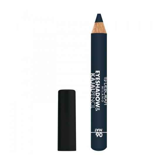 Deborah Eyeshadow & Kajal Pencil Matita Occhi N. 6 Blu Mat