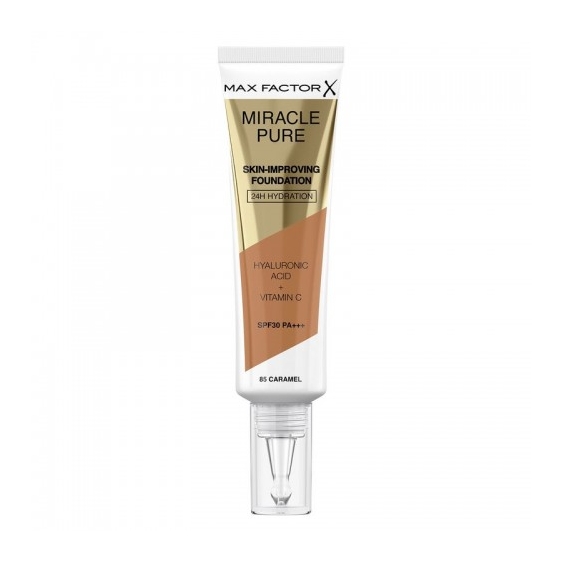 Max Factor Miracle Pure - Fondotinta N. 85 Caramel