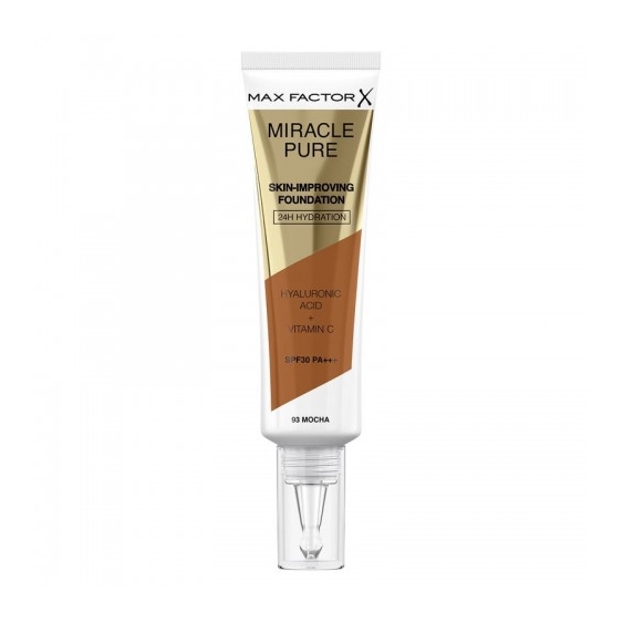 Max Factor Miracle Pure - Fondotinta N. 93 Mocha