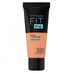 Maybelline Fit Me Matte & Poreless - Fondotinta Liquido N. 320 Natur