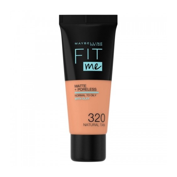 Maybelline Fit Me Matte & Poreless - Fondotinta Liquido N. 320 Natur