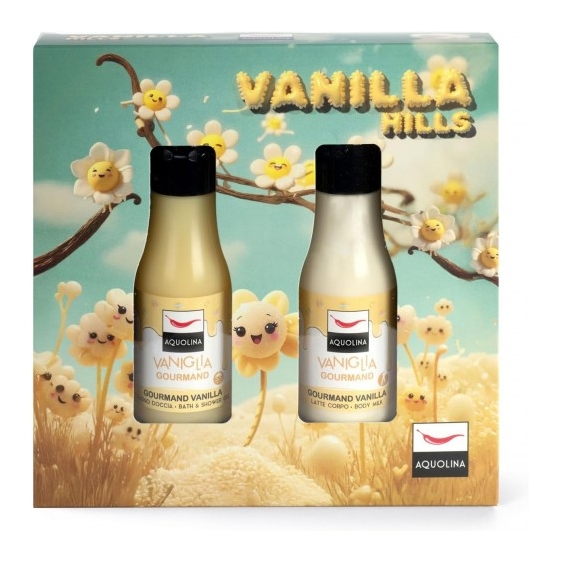 Aquolina Vanilla Hills Vaniglia Gurmond - Bagno Doccia 125 Ml + Latte Corpo 125 Ml