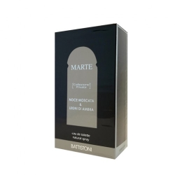 Battistoni Marte Noce Moscata & Legni Di Ambra - Eau De Toilette Uomo 100 Ml Vapo