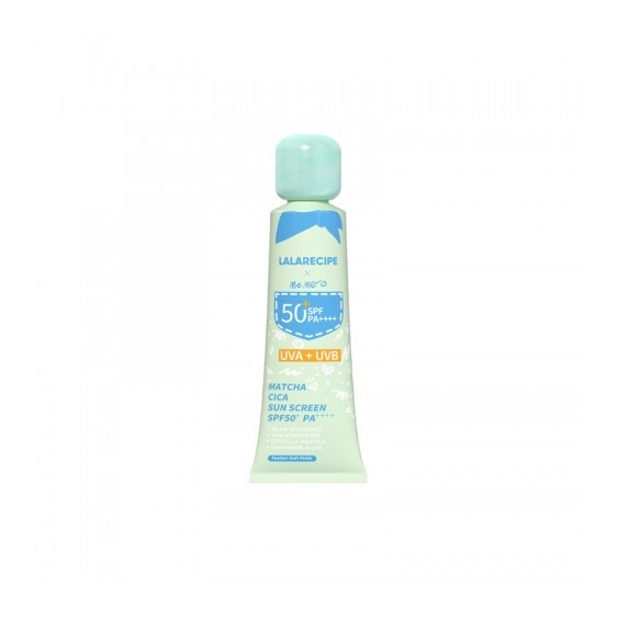Lalarecipe Matcha Cica Sun Cream Spf50+ Protezione Solare Viso 50 Ml