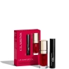 Clarins Lip & Eye Make-Up Duo - Lip Comfort Oil N. 03 Cherry + Mini Mascara Wonder Volume Xxl Black