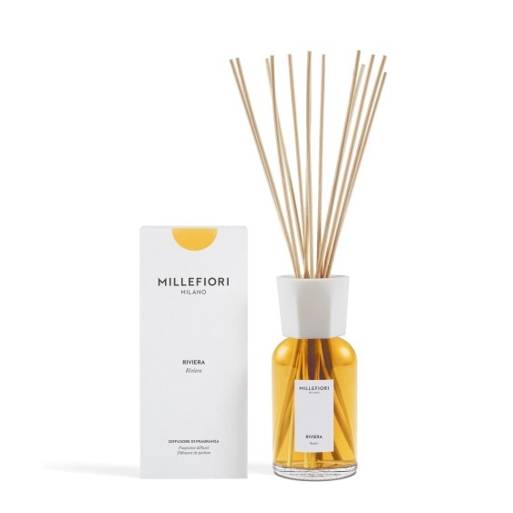 Millefiori Milano Riviera - Diffusore Di Fragranza Con Bastoncini 500 Ml