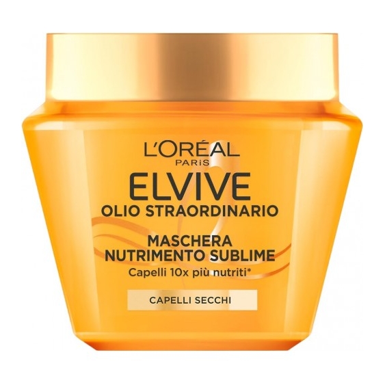 L'Oreal Paris Elvive Olio Straordinario - Maschera Nutrimento Sublime 300 Ml