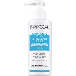 Dermolab Idratante - Olio Detergente Denso Viso Occhi E Labbra 120 Ml