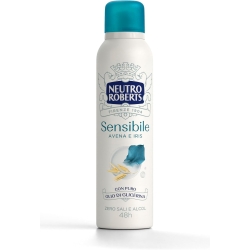 Neutro Roberts Avena e Iris - Deodorante Spray Sensibile Senza Alcol 150 Ml