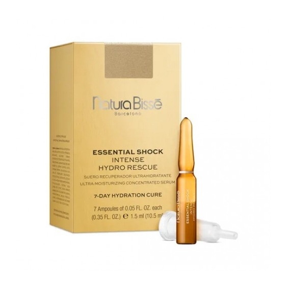Natura Bisse Essential Shock Intense Hydro Rescue - Siero viso 7 ampolle da 1,5 ml