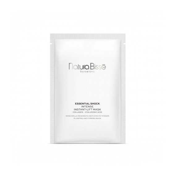 Natura Bisse Essential Shock Intense Instant-Lift Mask - Maschera Viso Rassodante Idratante e Rimpolpante 4 x 15 ml