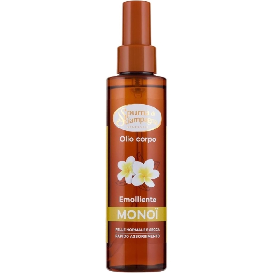 Spuma Di Sciampagna Monoi - Olio Corpo Emolliente 150 Ml