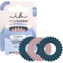 Invisibobble Power Performance Hair Spiral - Rose And Ice - 3 Elastici Per Capelli