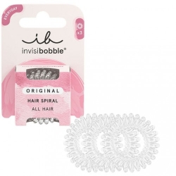 Invisibobble Crystal Clear - 3 Elastici Per Capelli