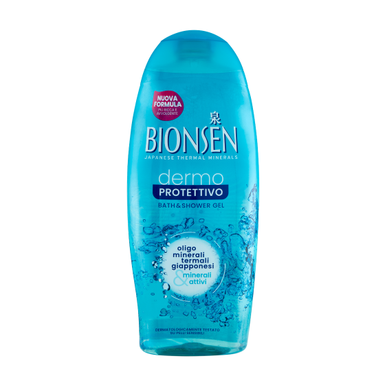 Bionsen Dermo Protettivo - Bagnoschiuma Delicato Con Oligominerali Termali Giapponesi 650 Ml